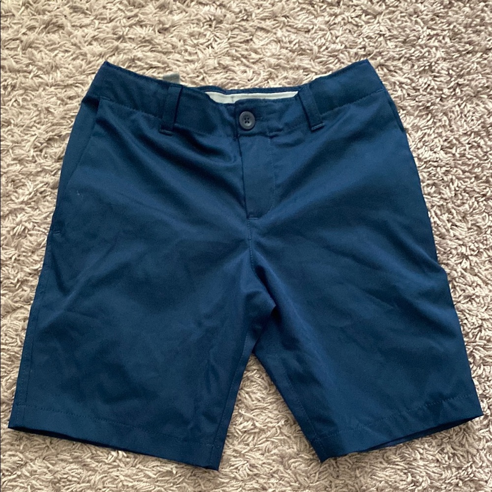 Under Armour Blue Casual Knee-Length Shorts